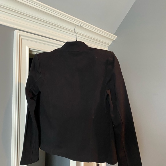 Tommy Hilfiger black button up sweater- small - Picture 2 of 2
